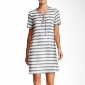 Daniel Rainn Striped Shift Dress